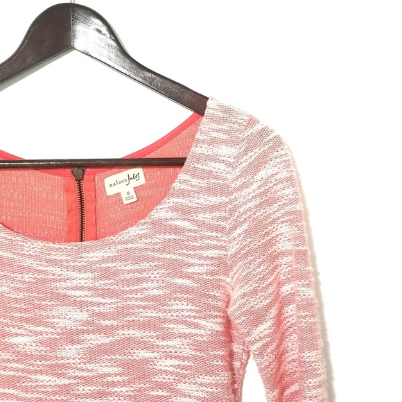 Maison Jules Textured Fit & Flare Sweater Dress - Picture 3 of 8